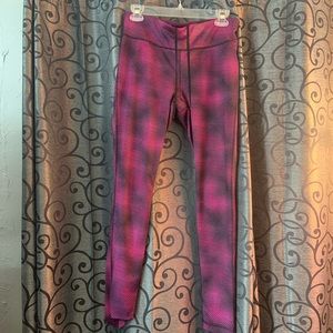 Pink and Black Workout Leggings
